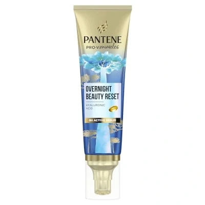 Imagen de Pantene Pro V Hidratación y Brillo Sérum de Noche Con Biotina 70ml Ácido Hialurónico para un Pelo Hidratado más Suave. Hidratante, Ligero No Grasiento. Cuida el Seco Dañado