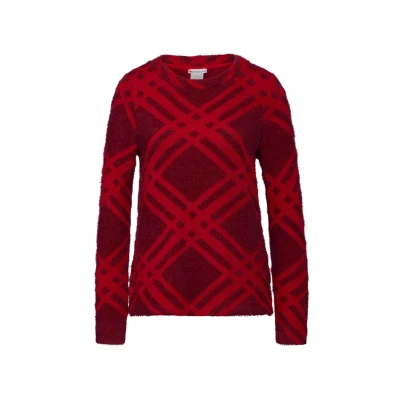 Imagen de Street One A322234 Camiseta de Manga Larga mullida, Rojo, 40 Mujeres