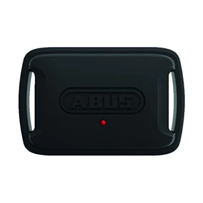 Imagen de ABUS Alarmbox RC activa y desactiva el sistema de alarma móvil a través del mando distancia (no incluido) asegura bicicletas, cochecitos, e scooters inteligente 100 dB