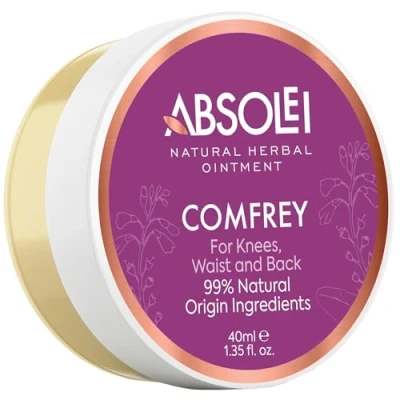 Imagen de Absolei Pomada de Consuelda, Ungüento Natural para las Articulaciones el Dolor, Rigidez, Hinchazón y Tensión, 40 ml