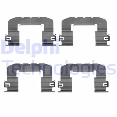Imagen de DELPHI LX0725 Kit de accesorios, pastillas frenos HYUNDAI: i30 II Hatchback, KIA: cee‘d CITROËN: C3 III