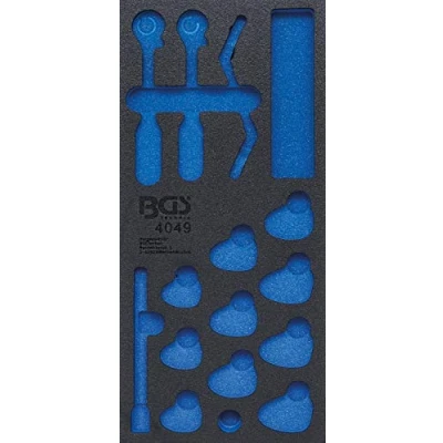 Imagen de BGS 4049 1 Bandeja para carro 1/3, vacía