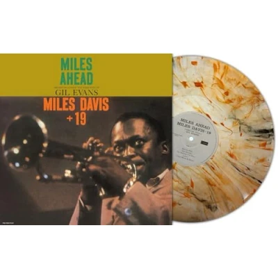 Imagen de Miles Ahead Vinilo Naranja Marmol Davis