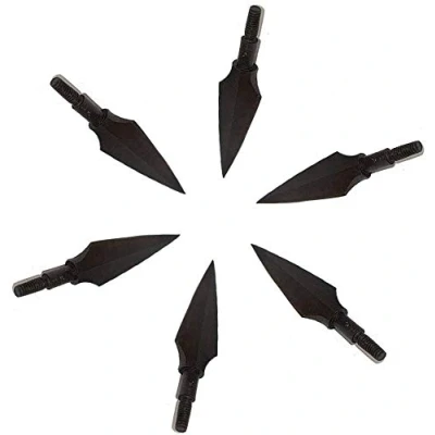 Imagen de Namvo 6pcs Metall Bogenschie? En Broadheads 157Grain traditionelle Outdoor Jagd Pfeile Kopf