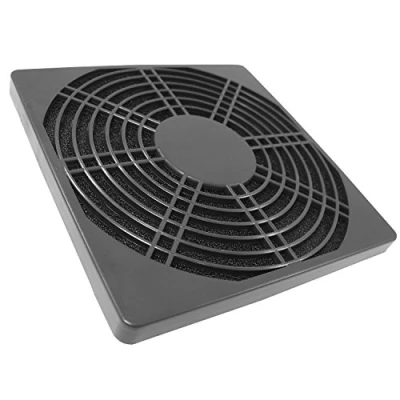 Imagen de AABCOOLING Filtro de Plástico 80 Negro Cubierta del Ventilador 80x80mm
