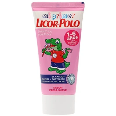 Imagen de Licor del Polo Pasta de dientes Junior 1 6 años Protege y fortalece los leche ud 50 ml