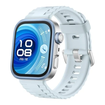 Imagen de HUAWEI Watch FIT4 Pro Smartwatch, Ultrafino, 1.82&quot; Cristal de Zafiro y Titanio, Monitor Actividad Física, ECG, hasta 10 Días Duración la Batería, Compatible con iOS Android, Azul