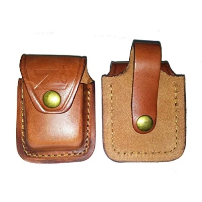 Imagen de PR Funda Encendedor ZIPPO en Cuero Color Camel Mechero