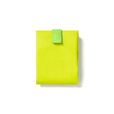 Imagen de Roll&#039;eat ® Bolsa Merienda, Porta Bocadillos con Envoltorio Reutilizable, Alimentos Ecológico sin BPA, de Tela, Color Fluor Amarillo Boc&#039;n&#039;Roll