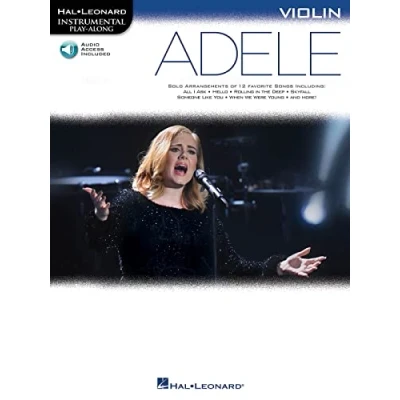 Imagen de Adele violon +enregistrements online: Instrumental Play Along (Hal Leonard Along)