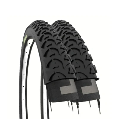 Imagen de Ecovelò Ebc26mbe 2 neumáticos MTB 26 x 1,95 (50 559), Adultos Unisex, Nero, Talla única