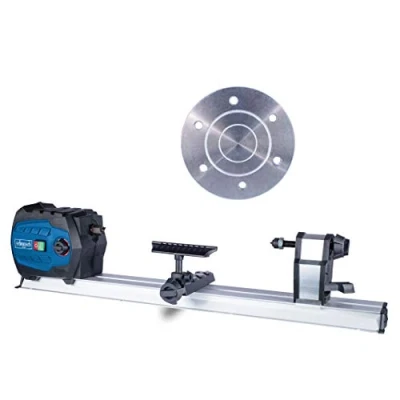 Imagen de Torno para madera DM600VARIO Scheppach 220 240V 50Hz 550W marca
