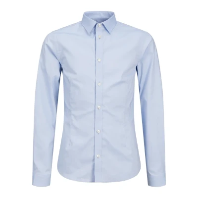 Imagen de Jack &amp; Jones Junior Jjprparma Camisa para niños, Talla: 176, Blue