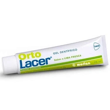 Imagen de Ortolacer Gel Dentifrico 75 Ml Lima Fresca