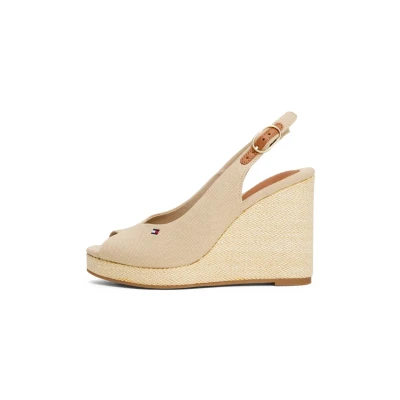 Imagen de Tommy Hilfiger Sandalias de cuña, Mujer, Talla: 40, Horseradish Zapatos