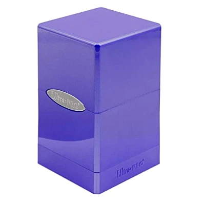 Imagen de Ultra Pro E 15267 Caja de cubierta torre satinada, amatista brillante