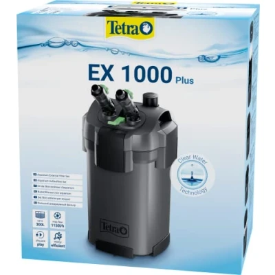 Imagen de Tetra EX 1000 Plus Set completo de filtro externo, 100 300 litros, eficiencia energética y silencio
