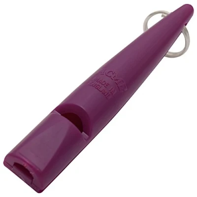 Imagen de ACME Silbato para perros n.º 211,5 con instrucciones (idioma español no garantizado), original de Inglaterra: alto y gran alcance (morado)