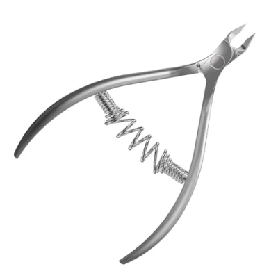 Imagen de Staleks Pro Smart, Alicates Corta Cutícula Profesionales, Muelle Espiral, Cuchillas de 5 mm Afilado Manual, Acero Inoxidable Grado Médico, NS 30