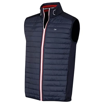 Imagen de Calvin Klein Hombre Hybrid Aisle Bodywarmer Golf Gilet Armada XL