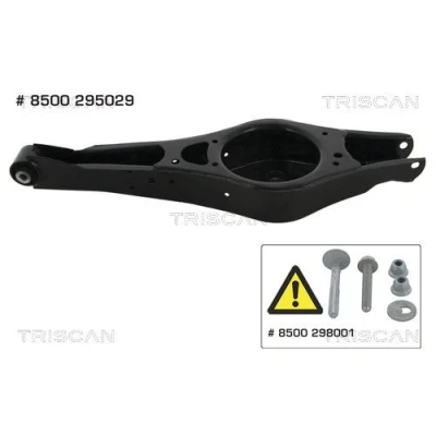Imagen de TRISCAN 8500 295029 Barra oscilante, suspensión de ruedas con apoyo caucho Brazo oscilante oblicuo VOLKSWAGEN: Golf 5, Passat B6 Berlina, Touran I