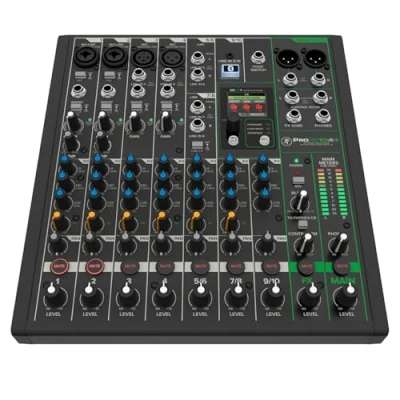 Imagen de Mackie Mezclador ProFX10v3+ de 10 canales