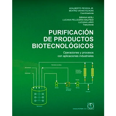 Imagen de PURIFICACIÓN DE PRODUCTOS BIOTECNOLÓGICOS: Operaciones y procesos con aplicaciones industriales (SIN COLECCION)