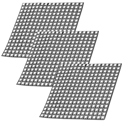 Imagen de AZDelivery 3x RGB led Panel WS2812B 16x16 256 LEDs pantalla flexible Module 5050SMD IC Un solo direccionable funciones a todo color con DC5V Compatible Raspberry Pi