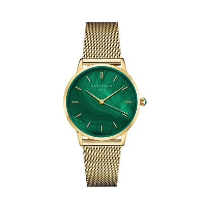 Imagen de Rosefield Pearl EDIT Emerald Reloj goldcoloured, Mujer, Talla: One Size, Gold coloured