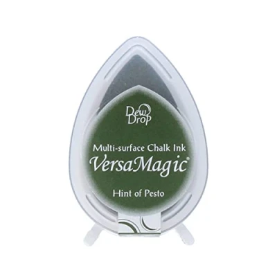 Imagen de Tsukineko VersaMagic Multi Superficie Dew Drop Gesso Inkpad accenno di, Trazas de Pesto, Talla única