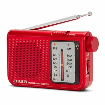 Imagen de Radio Portátil Aiwa Am/FM Rojo