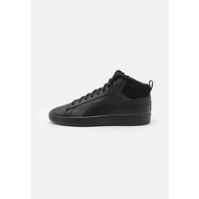 Imagen de Puma Smash 3.0 MID Unisex Zapatillas altas, Talla: 46, Black/shadow gray Piel/piel de imitación