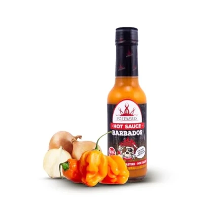 Imagen de Poppamies Salsa picante Barbados Caribbean Taste Sin Gluten Lactosa Picante: 6/10 150ml