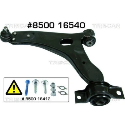 Imagen de TRISCAN 8500 16540 Barra oscilante, suspensión de ruedas con rótula suspensión/carga, apoyo caucho Brazo oscilante transversal