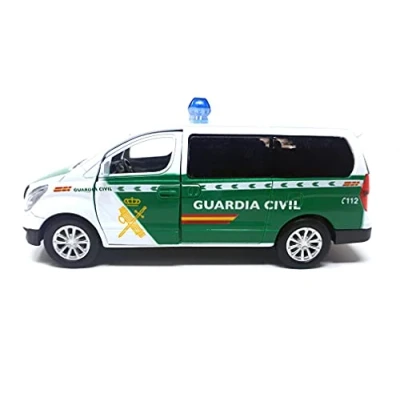 Imagen de PLAYJOCS GT 8069 Furgón Guardia Civil Coche metálico Juguete para niños y coleccionistas.