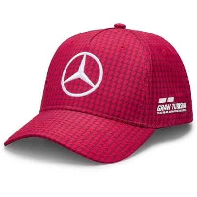 Imagen de Mercedes AMG Petronas Formula One Team Gorra de Lewis Hamilton 2023 Rojo Manzana Talla única