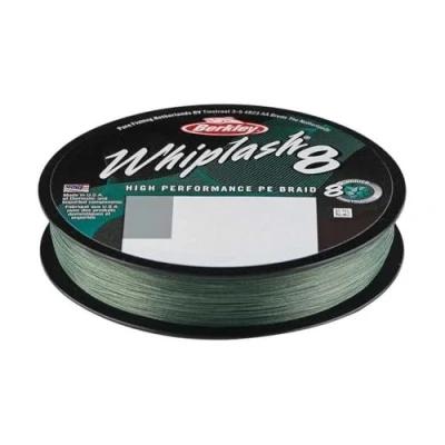 Imagen de Berkley Whiplash 8 Línea Trenzada Green 0.25mm / 40kg (300m) Hilo trenzado