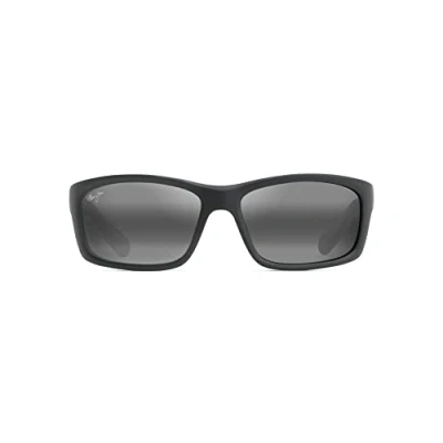 Imagen de Maui Jim Kanaio Coast Gafas de sol, Hombre, Talla: One Size, Matte soft black/white/blue