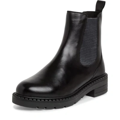 Imagen de MARCO TOZZI Botín para Mujer con Cremallera y Slip 2 25449 43, Botas Estilo Chelsea, Negro, 41 EU