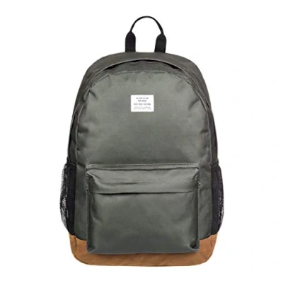 Imagen de DC Shoes Backsider Core, Mochila Hombres, Verde/Naranja, Einheitsgröße