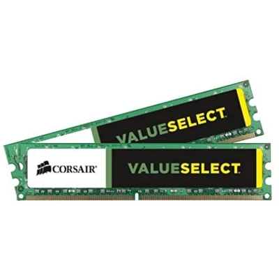 Imagen de Corsair Value Select Módulo de Memoria Principal 8 GB (2 x 4 GB, DDR3, 1333 MHz, CL9) (CMV8GX3M2A1333C9)