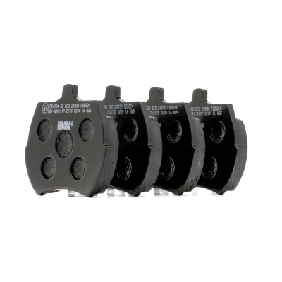 Imagen de FERODO PREMIER ECO FRICTION FDB824 Juego de pastillas freno no preparado para indicador desgaste con accesorios ROVER: Mini Hatchback