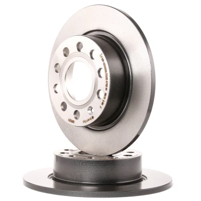 Imagen de BREMBO COATED DISC LINE 08.9502.11 Disco de freno 253 10 5 macizo revestido con tornillos SEAT: Leon III ST, SC, II Hatchback norauto,