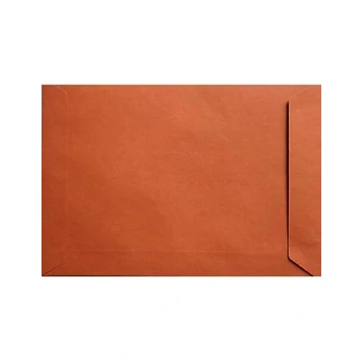 Imagen de Netuno 25 sobres de envío color naranja C5 229x324mm 110g Design Eko solapa recta autoadhesiva sin ventana grandes para documentos cartas folletos contratos bodas Navidad eventos