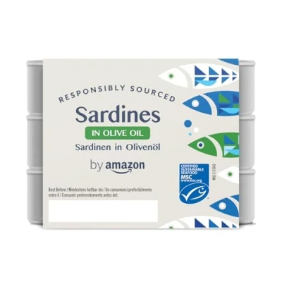 Imagen de by Amazon MSC Sardinas En Aceite De Oliva, 3x125g