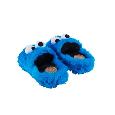 Imagen de United Labels Krümelmonster Monstruo Galletas Mule, Liso, Color Azul, 41/43 (119987)