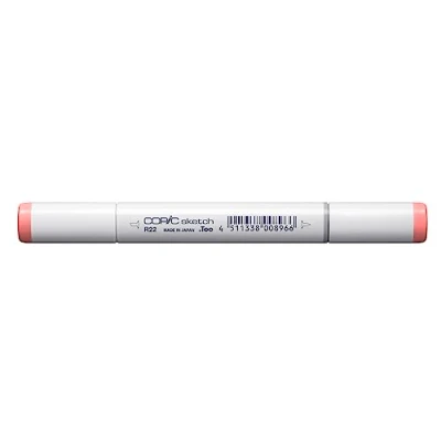Imagen de COPIC Sketch R22, Gamba Clara, Rotulador Doble con Punta Mediana y de Pincel
