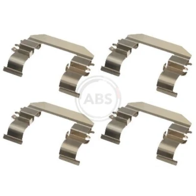 Imagen de A.B.S. 1664Q Kit de accesorios, pastillas frenos HYUNDAI: Tucson, ix35, KIA: SORENTO 1, SOUL 2