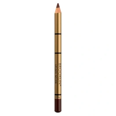 Imagen de Impala Lápiz de Labios Brooklin Waterproof Color Burdeos 208 Perfilador Permanente Labial Resistente al Agua Delineador Larga Duración