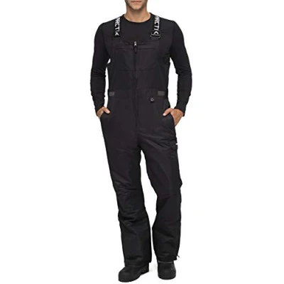 Imagen de ARCTIX Avalanche Athletic Fit Overol con Peto Aislado Baberos de esquí, Hombre, Negro, XL / 32L